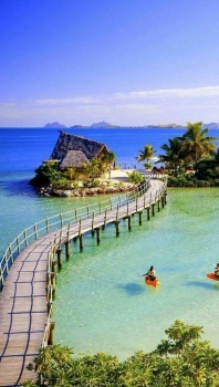 Ilhota na República das Ilhas Fíji !!!