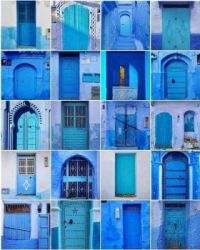 Le porte blu di Chefchaouen Marocco