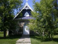 Griswold Church, front door