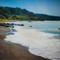 Beach sand is volcanic ash