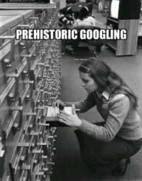 Prehistoric  googling  :-)