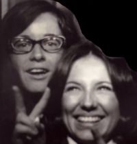 1970 Becky Tolle 21, Margit Szabo 21; college roommates; still best buds 50 yrs later!