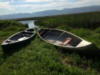 Teton River canoes