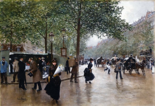 Jean Béraud (1849-1935) - Sur les Grands Boulevards, 1884-1885