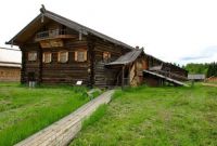 Russian wooden farmhouse, XIX century