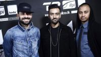 outlandish med Isam bachiri fra venste i midten er det Waqas ali qadri og ude i højre side Lenny martinez