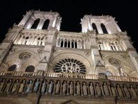 Notre Dame at night, 2014