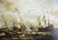 Four_Days_battle_1666