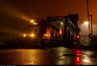 A true "Heavy Metal" train is spotting cars for the steel mill!  (Get it, Steel Mill - "Heavy Metal"...?)  LOL!!