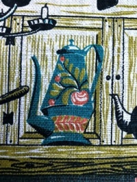 Tea Towel 1950's