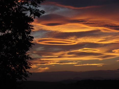 Bennachie sunset; Aberdeenshire, Scotland