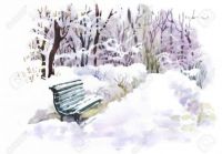 61634944-watercolor-winter-landscape-vector-illustration