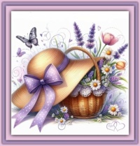 Hat & Flowers