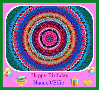 Happy Birthday Hanne9 / Elfie