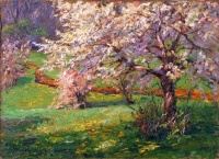 Olga Wisinger Florian (1844 - 1926) Flowering Trees