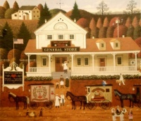 Old Country General Store {Charles Wysocki}