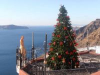 Christmas  in  Santorini