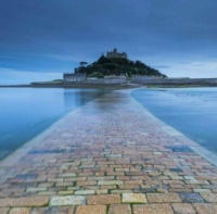 The path to St Michaels mount