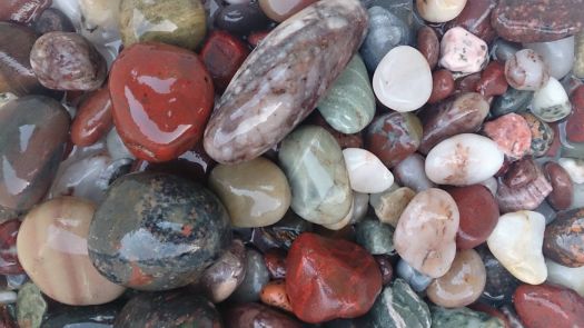 Pebbles from Robin Hood's Bay, Yorkshire