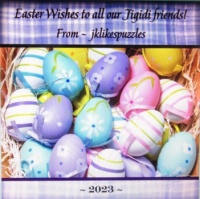 From your Jigidi friends - HAPPY EASTER - kjlikespuzzles