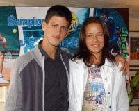 Novak Djokovic and Ana ivanovic 2004