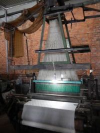 Silk production, Vietnam. Making the cloth.