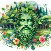 Spring comes to the Green Man