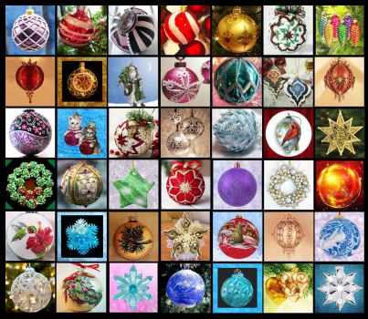 Solve 170 - christmas ornaments jigsaw puzzle online with ...