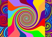 Rainbow Swirls