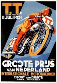 T. T. Zaterdag, 1931, poster