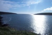 Looking south toward Atlantic, from Charles Fort (Just south of Kinsale, Ireland