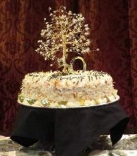 Weekly Theme: Desserts (and Party Foods!) -- 50th Anniversary cake, 2015