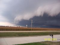 summer storm clouds