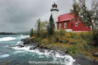 Autumn Gales” Eagle Harbor Lighthouse, keweenaw Peninsula, Michigan