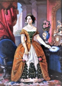 Portrait of Doña Dolores Tosta de Santa Anna
