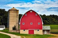 Red Barn and Silo...
