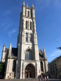 St Baafs Cathedral Ghent/Belgium, the third tower!