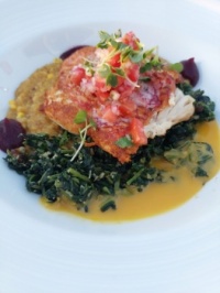 Snapper with delicious local sides
