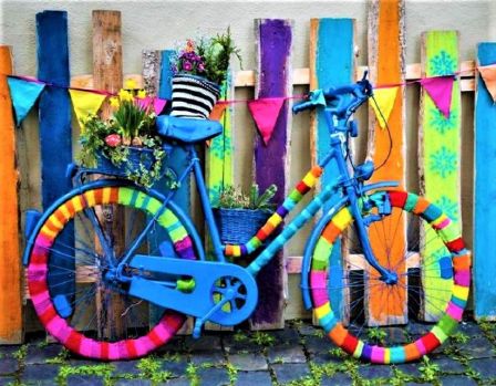 colorful bike