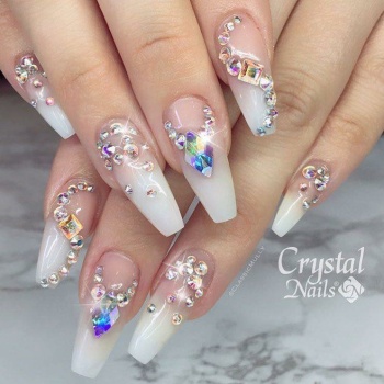 Crystal swarovski discount for nails