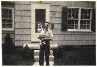 Kenneth Keenan with daughter 1941/42