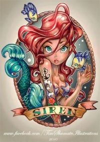 ariel tattoo