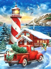 Winter Lighthouse