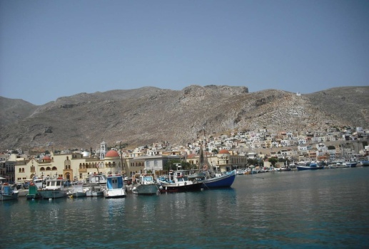 Pothia harbour, Kalymnos