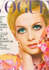 Twiggy 1960 Vogue Vintage