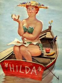 Hilda out for a row!