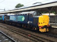 Class 37 departs from Norwich