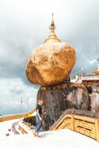 The Golden Rock, Myanmar!!
