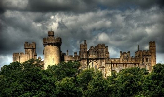 A Storm is Setting...Arundel Castle.