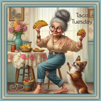 Solve Taco Tuesday! jigsaw puzzle online with 64 pieces